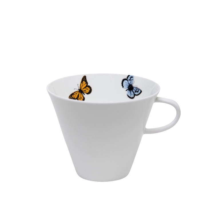 Tea cup colour butterfly in the group SHOP / MUG at Månses Design (130f)