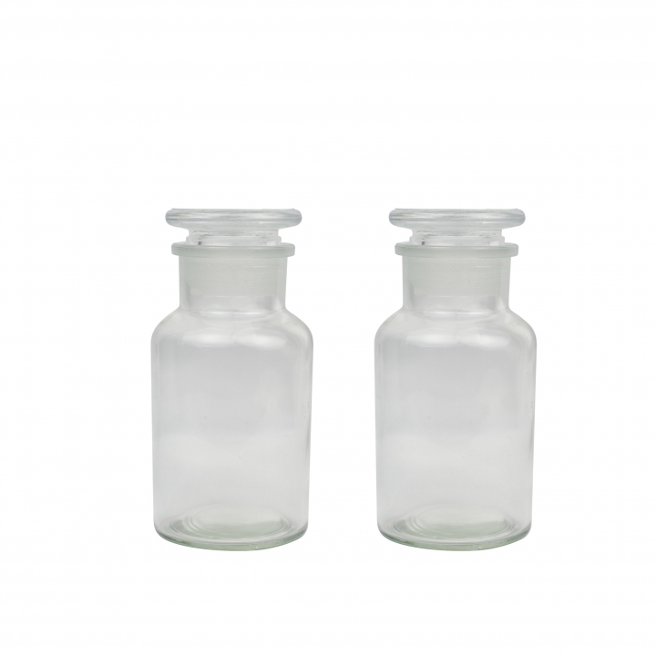 2-pack of glass jars 250ml in clear glass in the group SHOP / OTHER PRODUCTS at Månses Design (1750ET)