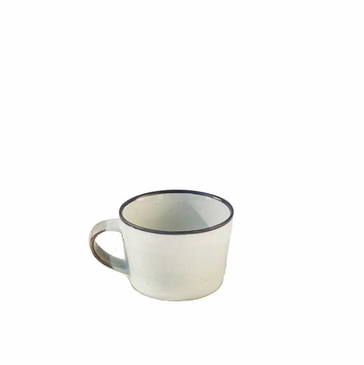 Coffee cup (without saucer) Ovanåker brown line in the group COLLECTIONS at Månses Design (940aa)