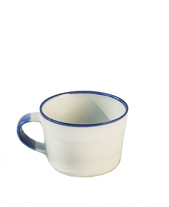 Coffee cup (without saucer) Ovanåker blue line in the group SHOP / MUG at Månses Design (940bb)