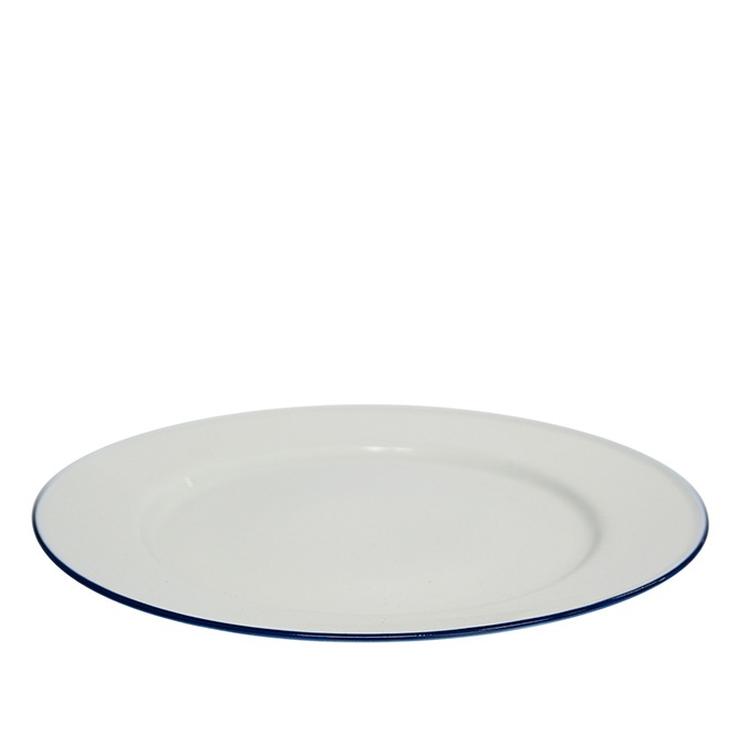 Chop plate round Ovanåker blue line in the group SHOP / SAUCER / PLATTER at Månses Design (960b)