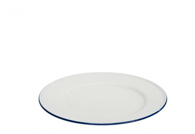 Plate 26,5cm blue line