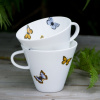 Tea cup colour butterfly