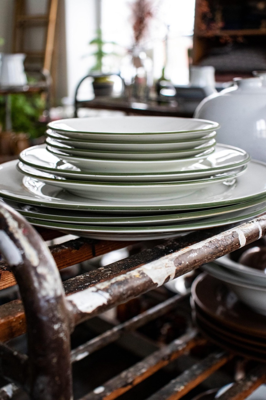 Saucer for mug Ovanåker Green