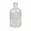 Clear glass jar 2500ml with a narrow neck 