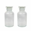2-pack of glass jars 1000ml in clear glass