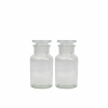 2-pack of glass jars in clear glass