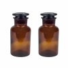 2-pack of glass jars 250ml amber