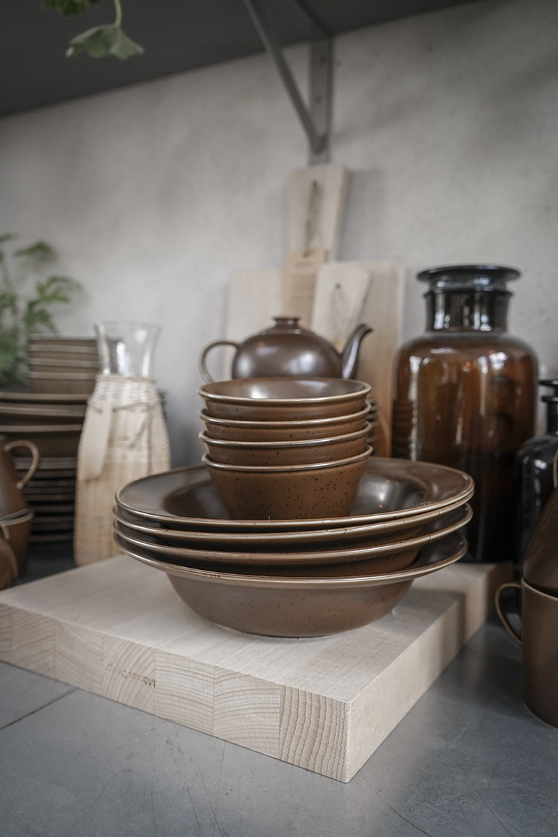 Side plate Stugsund Light Brown