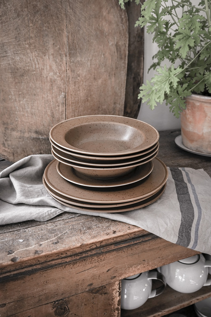 Side plate Stugsund Light Brown