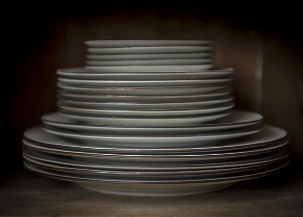 Plate 16cm ovanåker Brown line