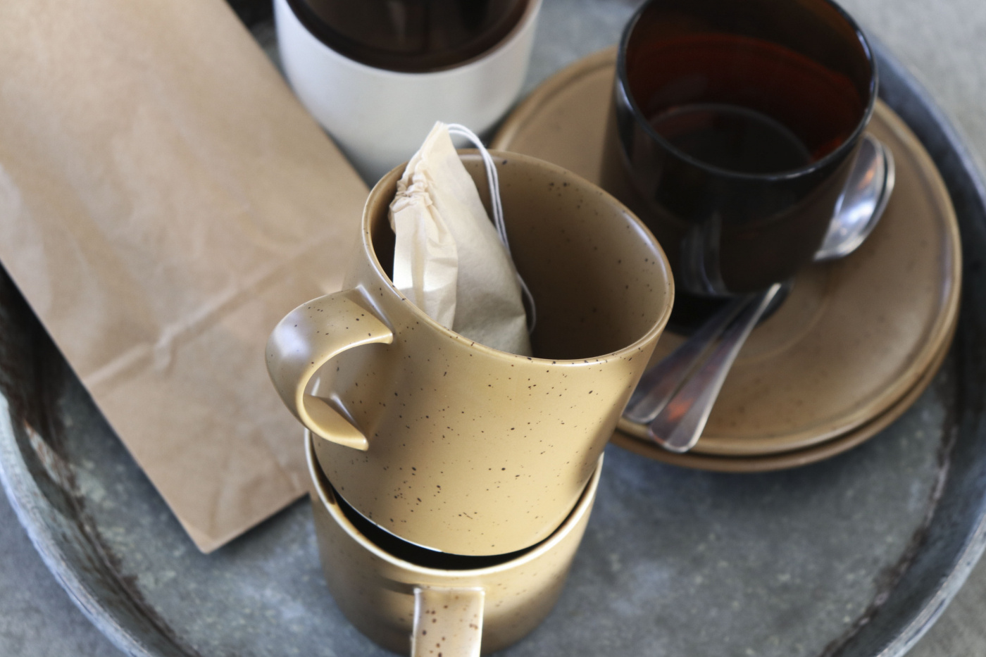 Plate 16cm Stugsund Light Brown