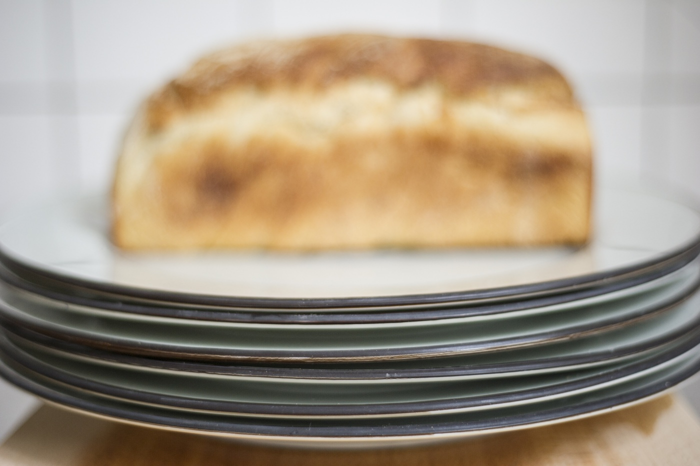 Plate Ovanåker Brown line