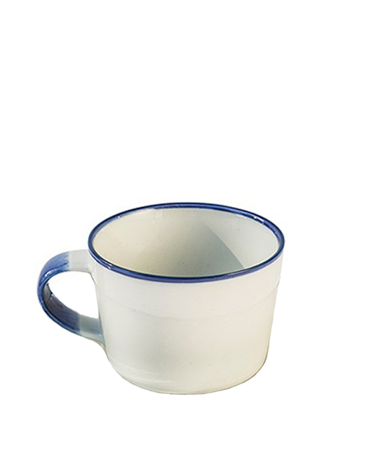 Coffee cup (without saucer) Ovanåker blue line