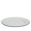 Chop plate round Ovanåker blue line