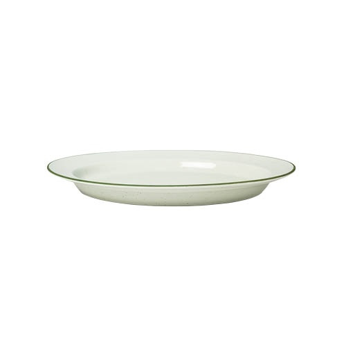 Small Platter Oval Ovanåker Green