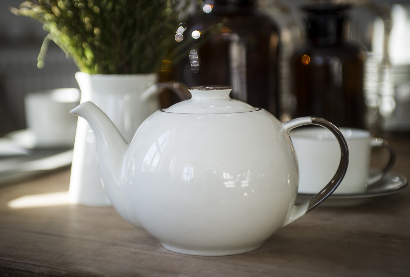 Tea pot Ovanåker Brown