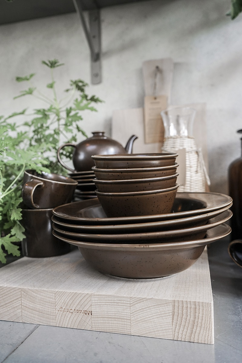 Tea Pot Small Stugsund Dark Brown